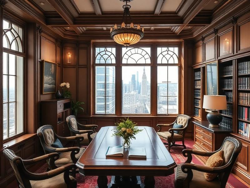 런던 사무소 환경